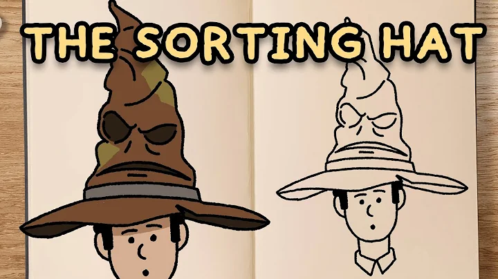 How To Draw: THE SORTING HAT (easy step by step tutorial)