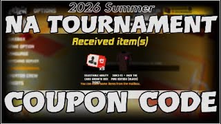 [3on3 Freestyle] 2026 NA Summer Tournament Coupon Code