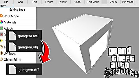 COMO CONVERTE ARQUIVO OBJ PARA DFF PARA GTA SA | PELO CELULAR - PART 2