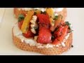 Roasted Pepper And Goat Cheese Crostini - A Clean & Delicious® Party Recipe