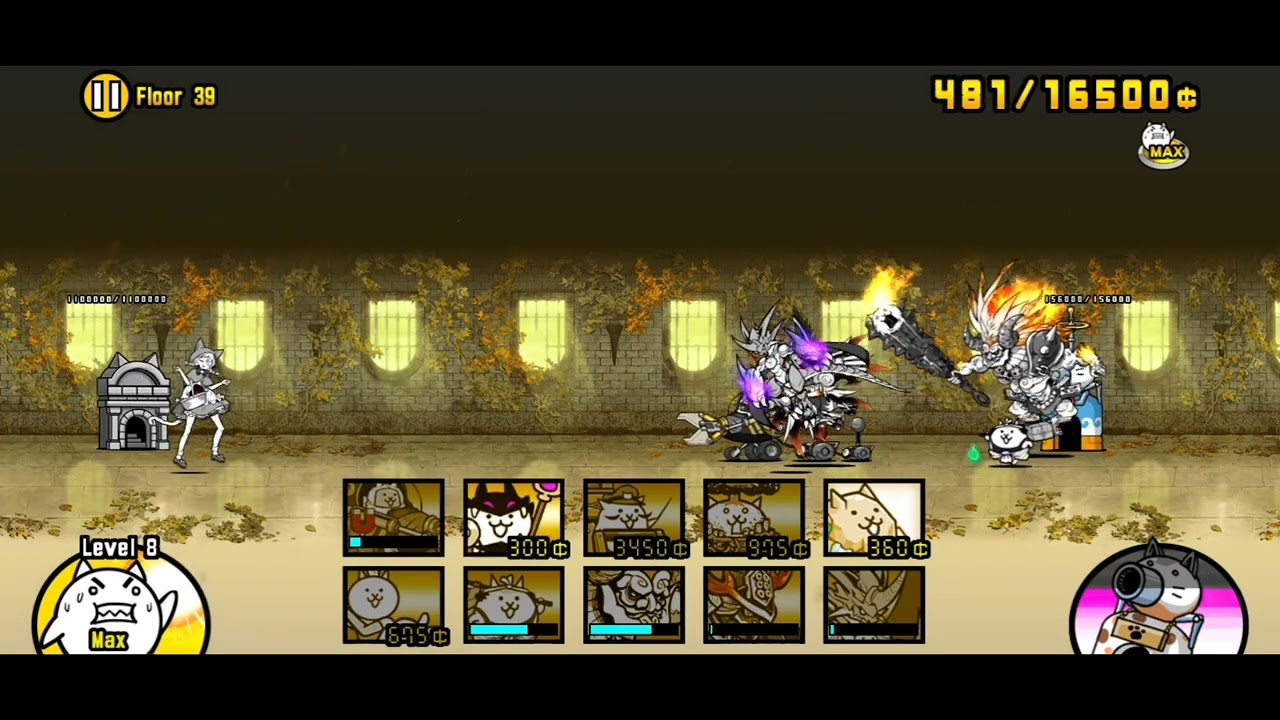 The Battle Cats - Infernal Tower: Floor 39 dirty cheese