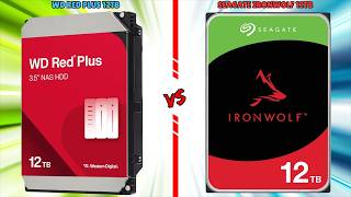 WD Red Plus VS Seagate IronWolf HDD | 12TB faceoff