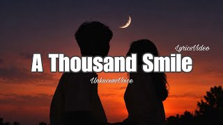 A Thousand Smiles | Romantic English Love Song |  Lyrics Video