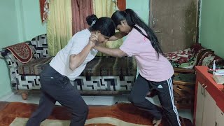 Subbmison cat fight challenge mahek vs rashika🔥🤼 (251)
