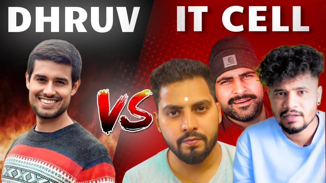 Dhruv Rathee v/s BJP IT Cell ( re-upload )