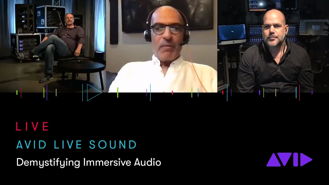 Join the Avid Live Sound Webinar: Demystifying Immersive Audio