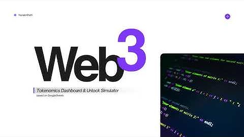 Crypto Tokenomics Dashboard Tutorial | FP&A for Web3, Token Unlock Model & Market Cap Simulation