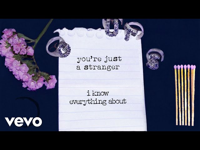 Olivia Rodrigo - stranger (Official Lyric Video) class=