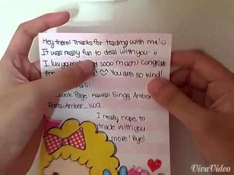Package opening from Amber Sings! - YouTube