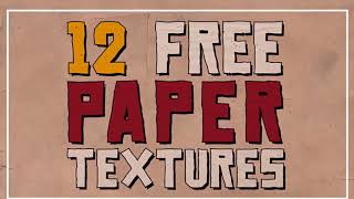 Photoshop Download Free – 12 Free Paper Textures