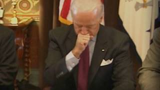 Gaffe-Prone Biden Embarrasses Nation Yet Again By Sneezing During Meeting