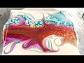 36 Turquoise Cell Activator Makes All the Difference in Swiping! : Fluid Art Acrylic Pouring