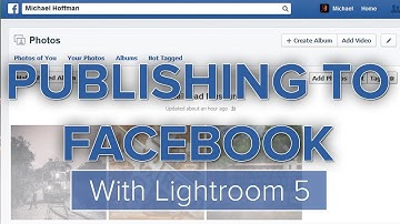 How to post to Facebook from Lightroom