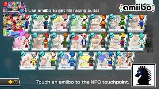 NS Amiibo - Mario Kart 8: Deluxe - Amiibo Racing Suits