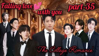 Falling Love💕With you ❤️‍🔥||part-35/taekook yoonmin namjin love story hindi/#taekook #yoonmin #bts .
