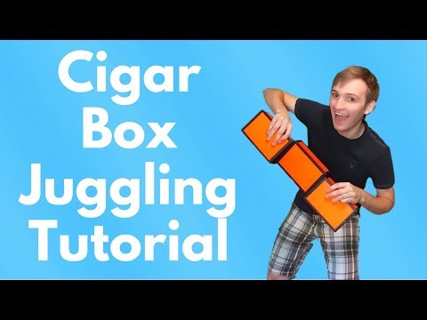 Cigar Box Juggling Tutorial - Great for Beginners!