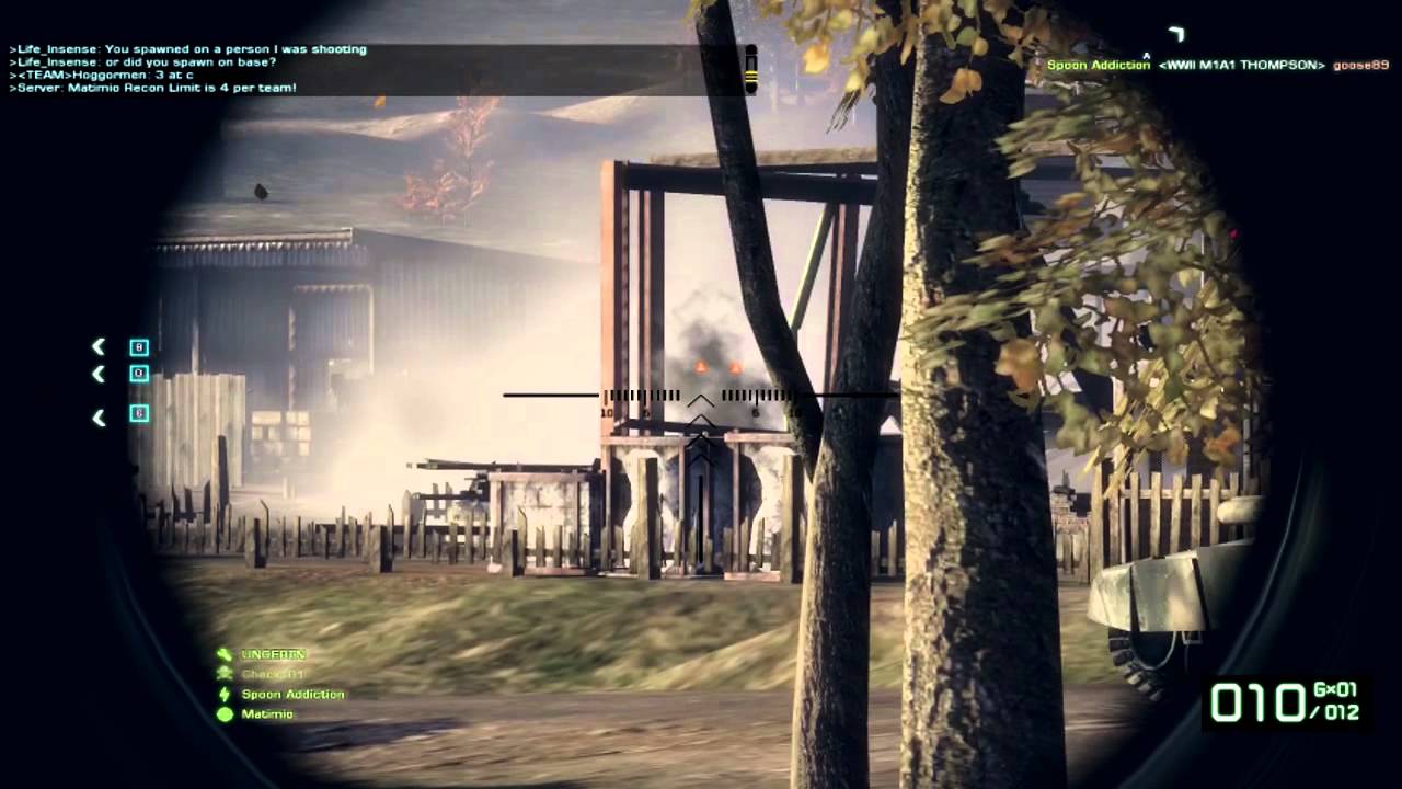 Battlefield 3 Sniper Preparations: BFBC2 Recon Sniping by Matimi0