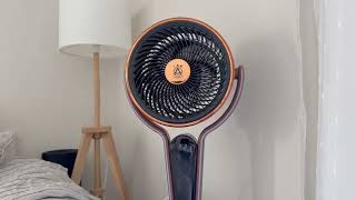 Good quality, i like this TRIANGLE Standing Fan, 1190CFM Pedestal Fans Oscillating with Remote