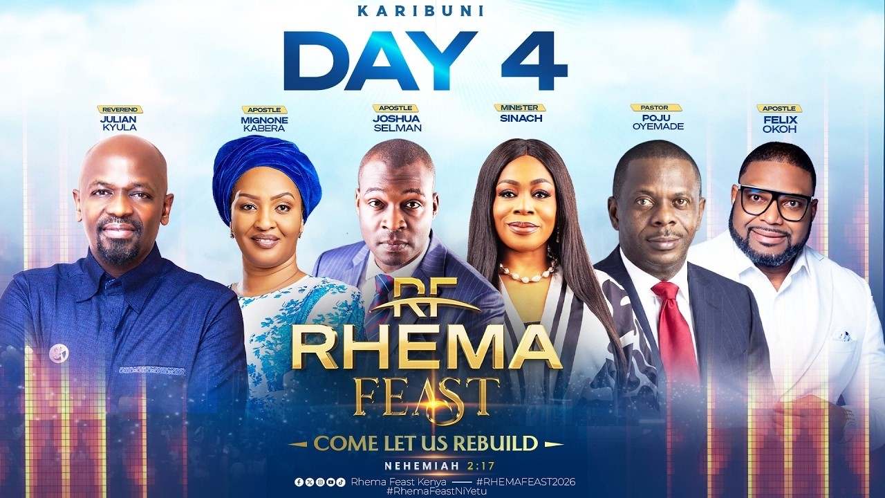 ⁣RHEMA FEAST 2026 DAY 4 || 🔴APOSTLE JOSHUA SELMAN LIVE UHURU PARK   #Rhemafeast2026