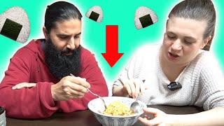 ניסוי באוכל! בישלנו את כל האוניגירי שקנינו ביחד!