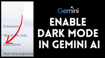How to Enable Dark Mode in Gemini AI 2024