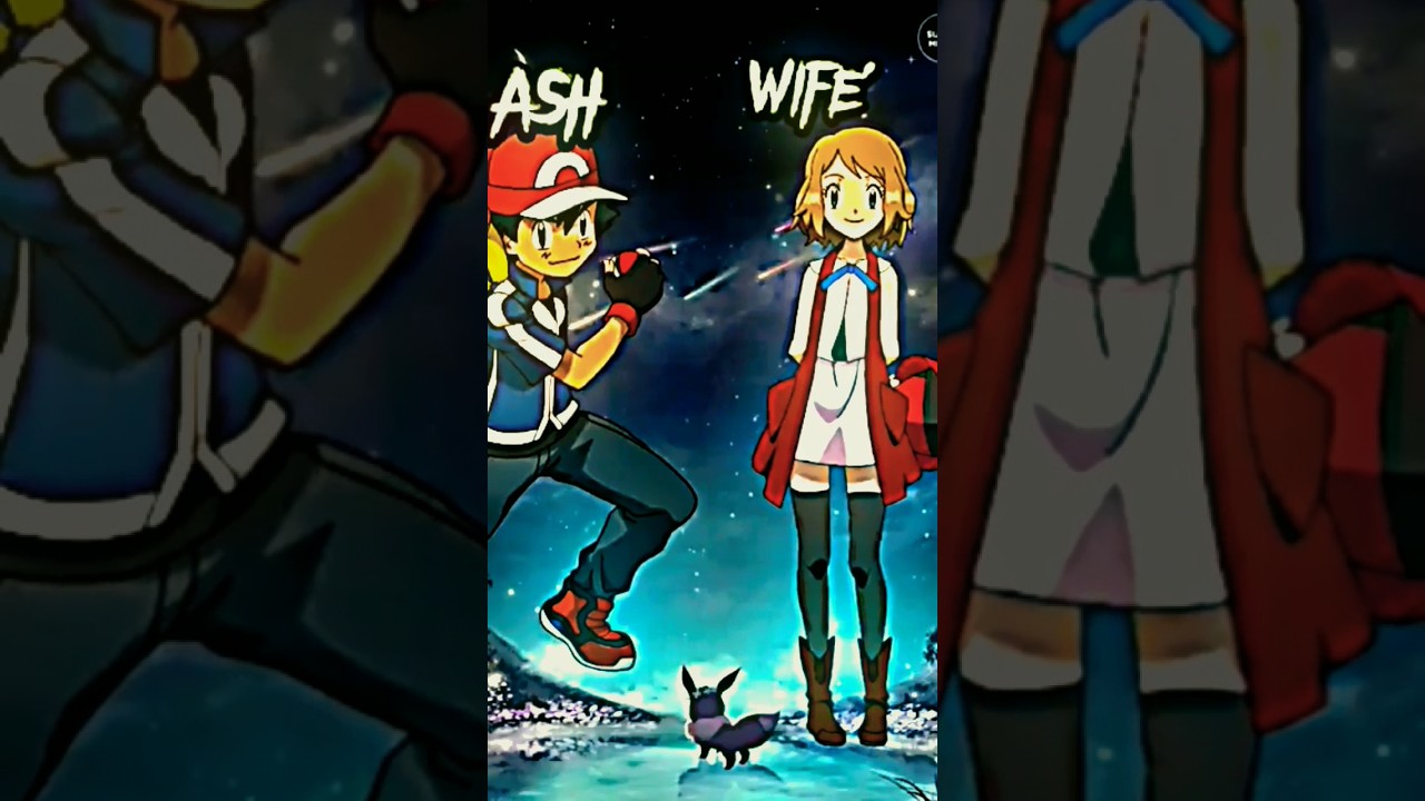 Ash vs Serena 💖🤣 ll 