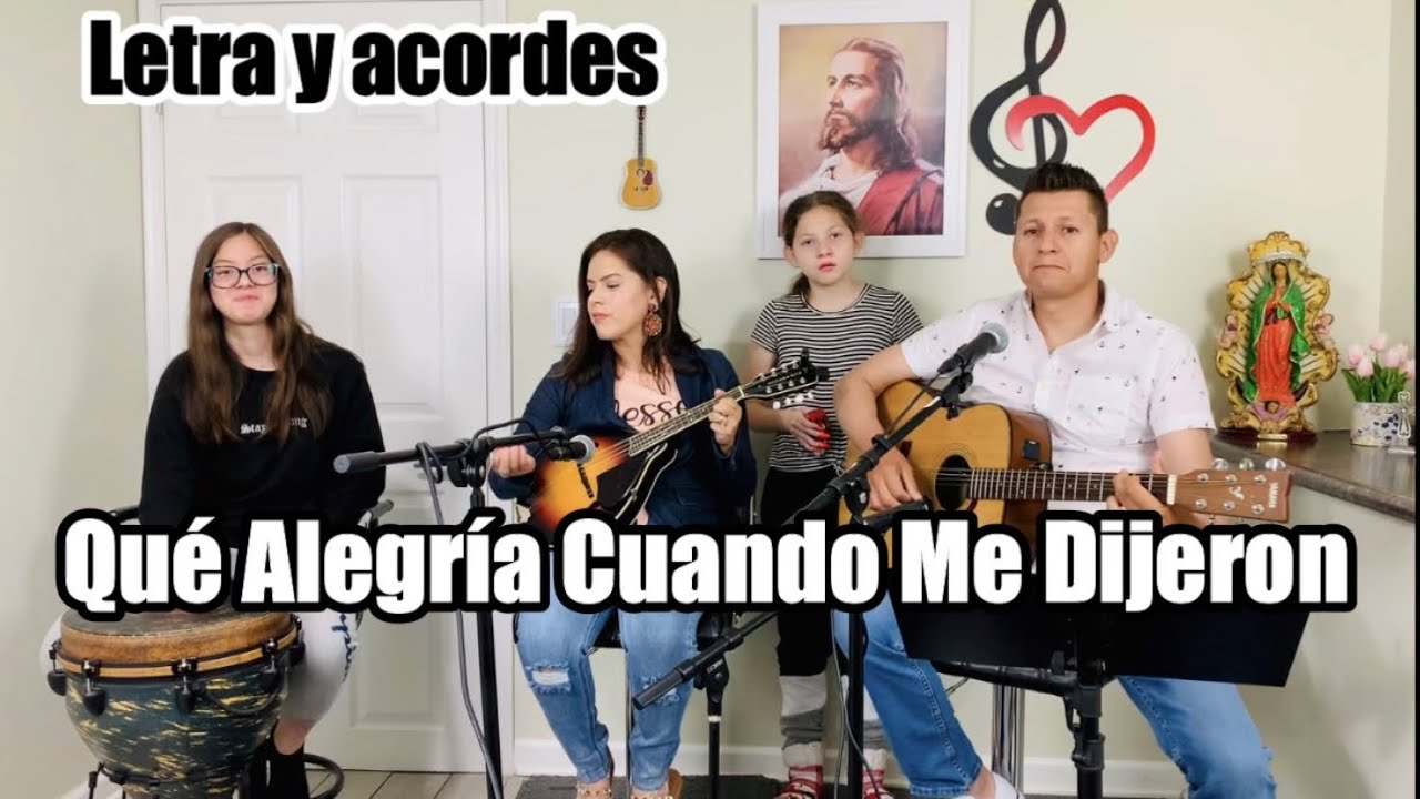 Qué Alegría cuando Me Dijeron (Entrada) letra y acordes (Autor)Miguel