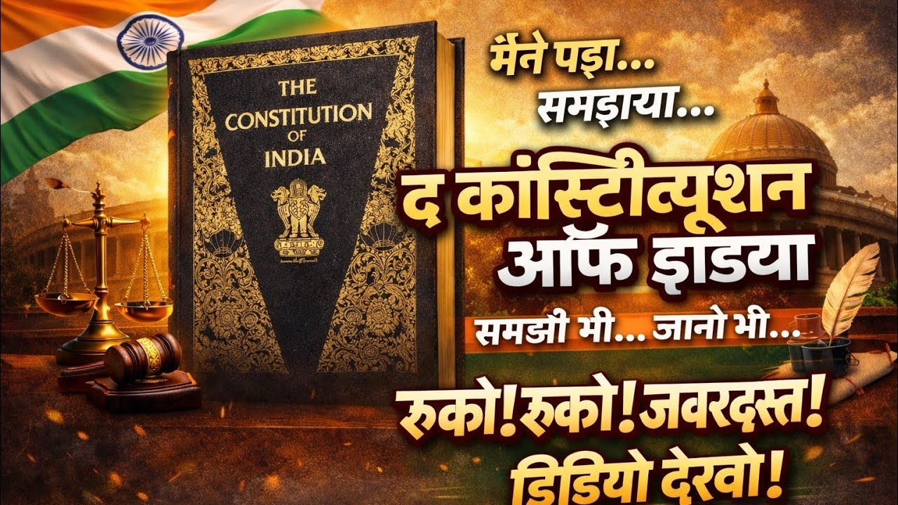 The Constitution of India Explained in Hindi | - YouTube