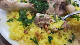 Mansaf traditional Jordanian dish