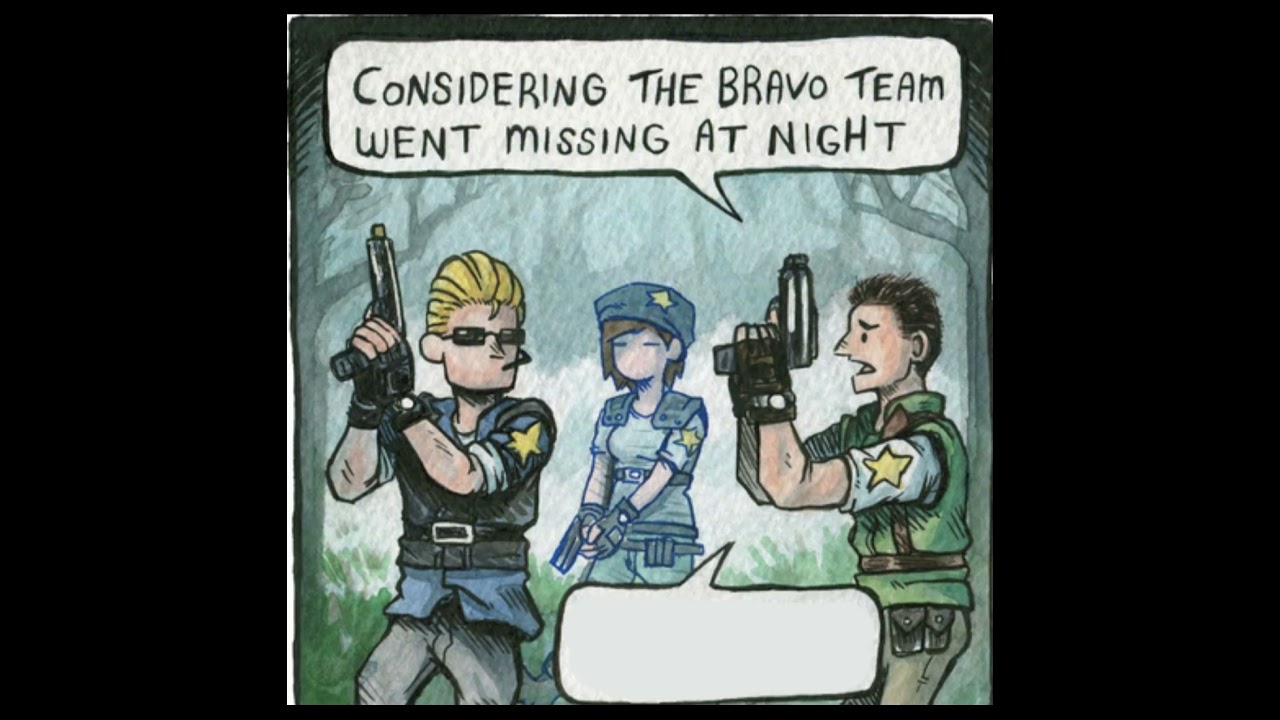 Resident Evil - Comic Dub - Chris are you questioning Wesker's leadership?