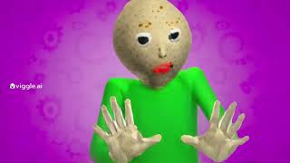 baldi hides green screen 