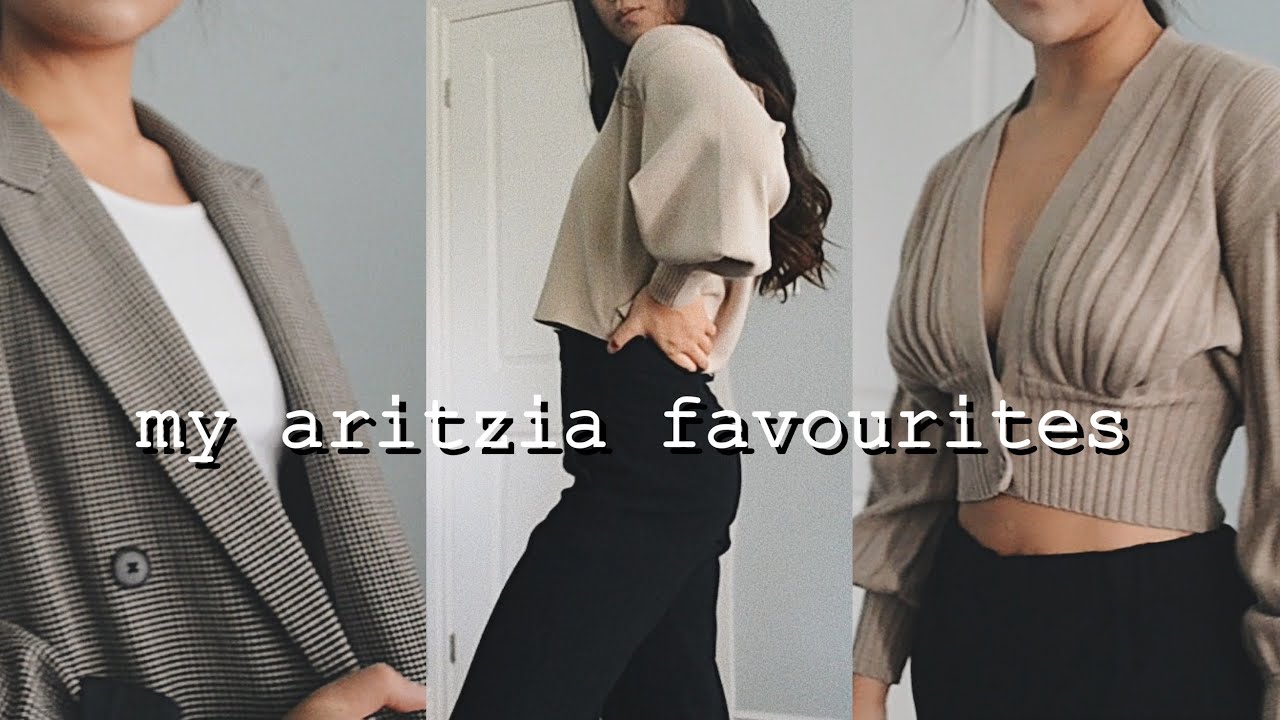 the BEST items at Aritzia (TRY-ON) | my favourites & must-haves - YouTube