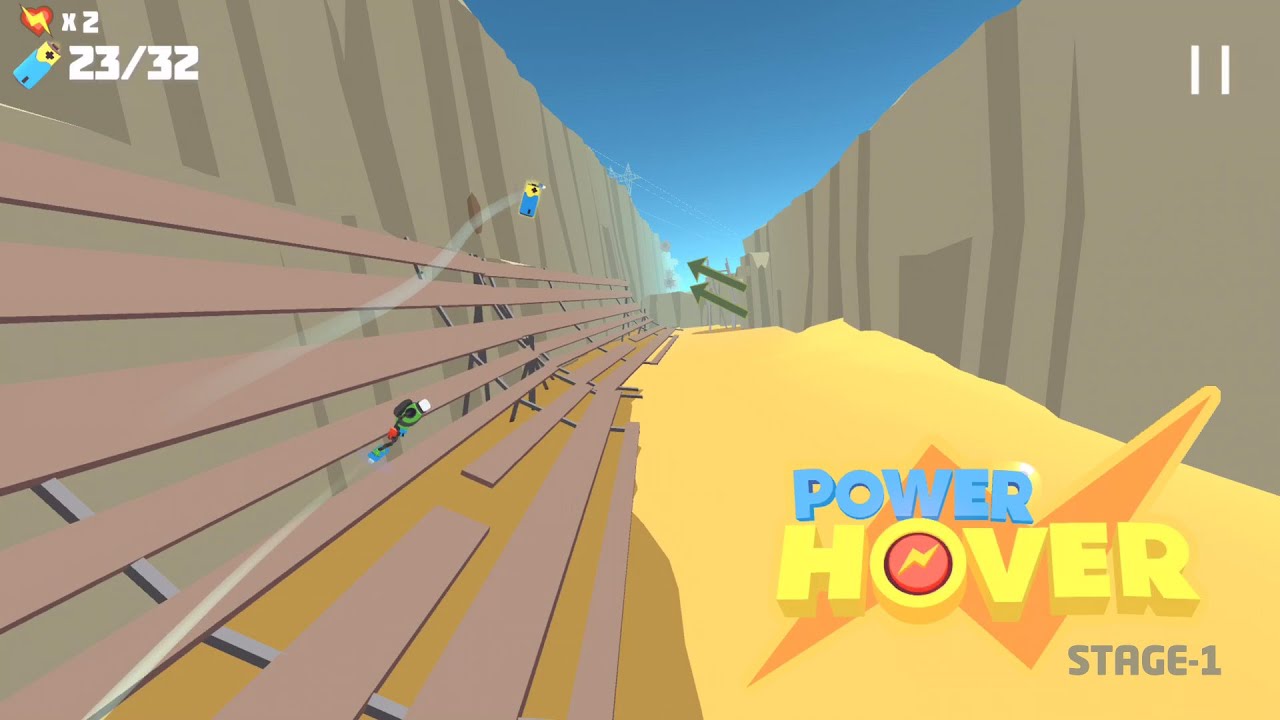 POWER HOVER : STAGE-1 プレイ動画 - YouTube