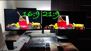 Widescreen vs. Ultra-Widescreen - 16:9 vs. 21:9, IPS vs. OLED