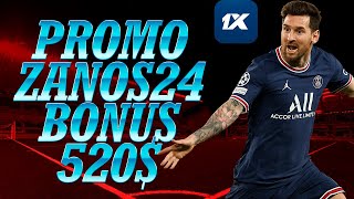 Мульт 1XBET PROMO CODE FREE PROMO CODE 1XBET 2024 ZANOS24 USE AT REGISTRATION MAXIMUM BONUS 550