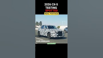 2026 Mazda CX-5 Spotted Testing!😱 Real Footage🎥 #shorts #mazdacx5 #cx5 #automobile #mazda