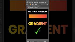 How to Add Gradient in Text | Illustrator Tutorial
