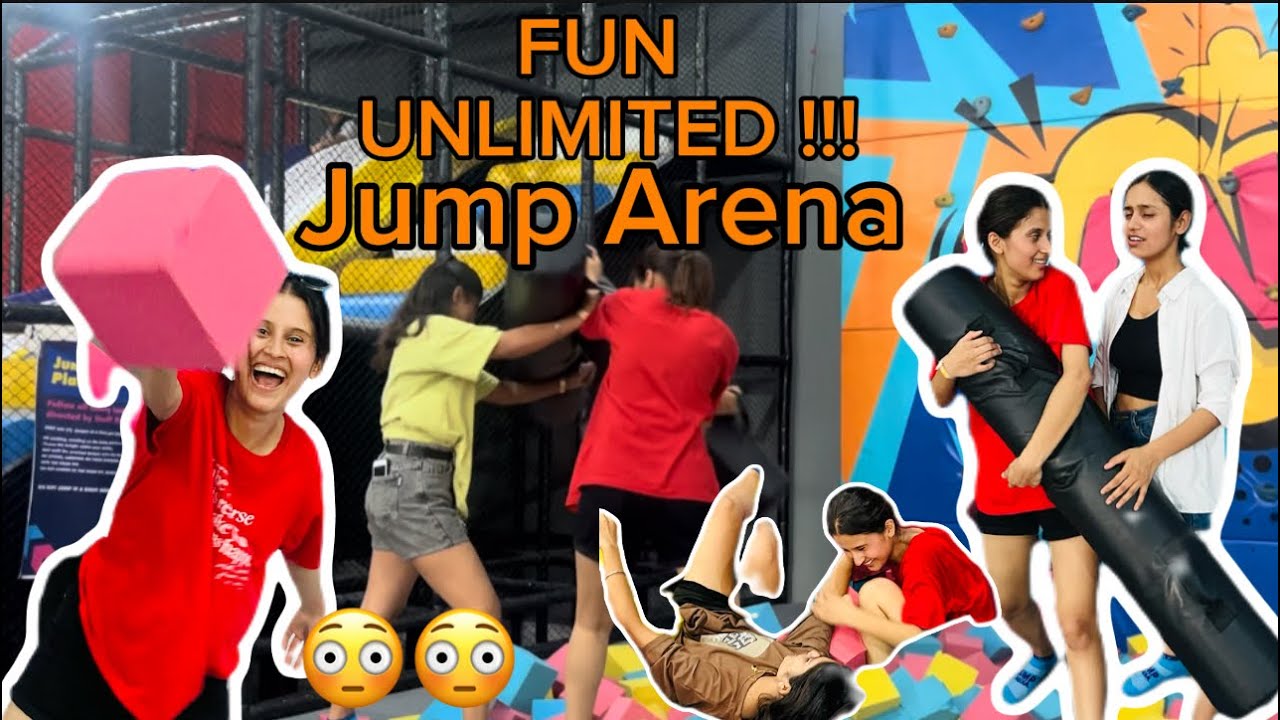 TRAMPOLINE PARK || JUMP ARENA || Ekchoti janai parxa hai sathiharu 