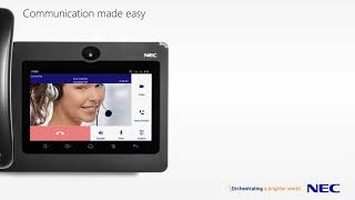 GT890 IP Video Desktop Phone Call Handling thru NEC’s UNIVERGE ST500 Smartphone Client Overview