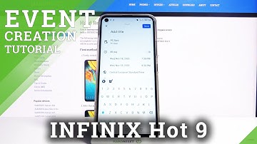 How to Create Event in Calendar on Infinix Hot 9 – Customize Event