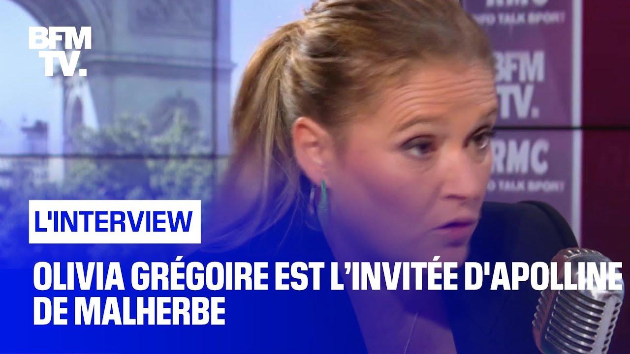 Olivia Grégoire face à Apolline de Malherbe en direct YouTube