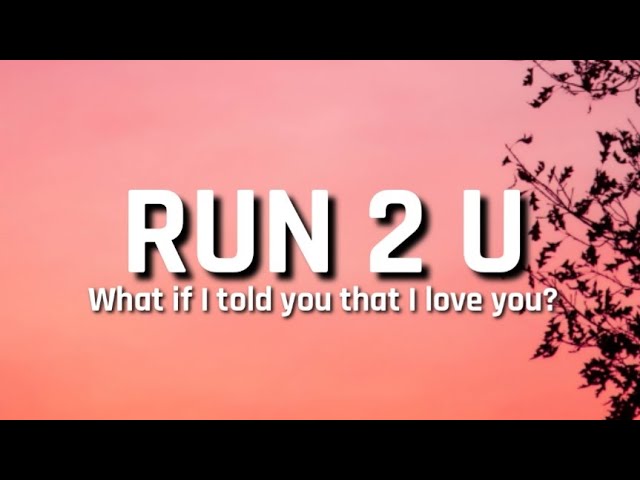 Ali Gatie - What If  I Told You That I Love You? (Vanboii Remix Lyrics) | Run 2 U [Tiktok Song] class=