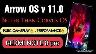 arrow os gaming review | REDMI NOTE 8 PRO | PUBG GAMING REVIEW ARROW OS | HOW TO INSTALL ARROW OS v1 screenshot 2