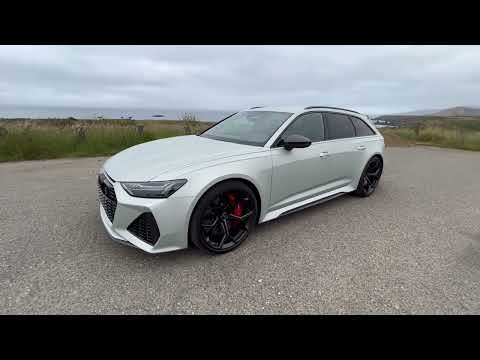 Youtube 2024 Audi RS 6 Avant Performance Review video audi