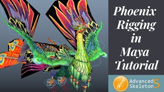 Maya Phoenix Rigging / Advanced Skeleton Setup