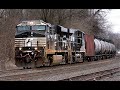 Norfolk Southern, With Horn, Tank car Train, Hummelstown, Pa. Reading Line