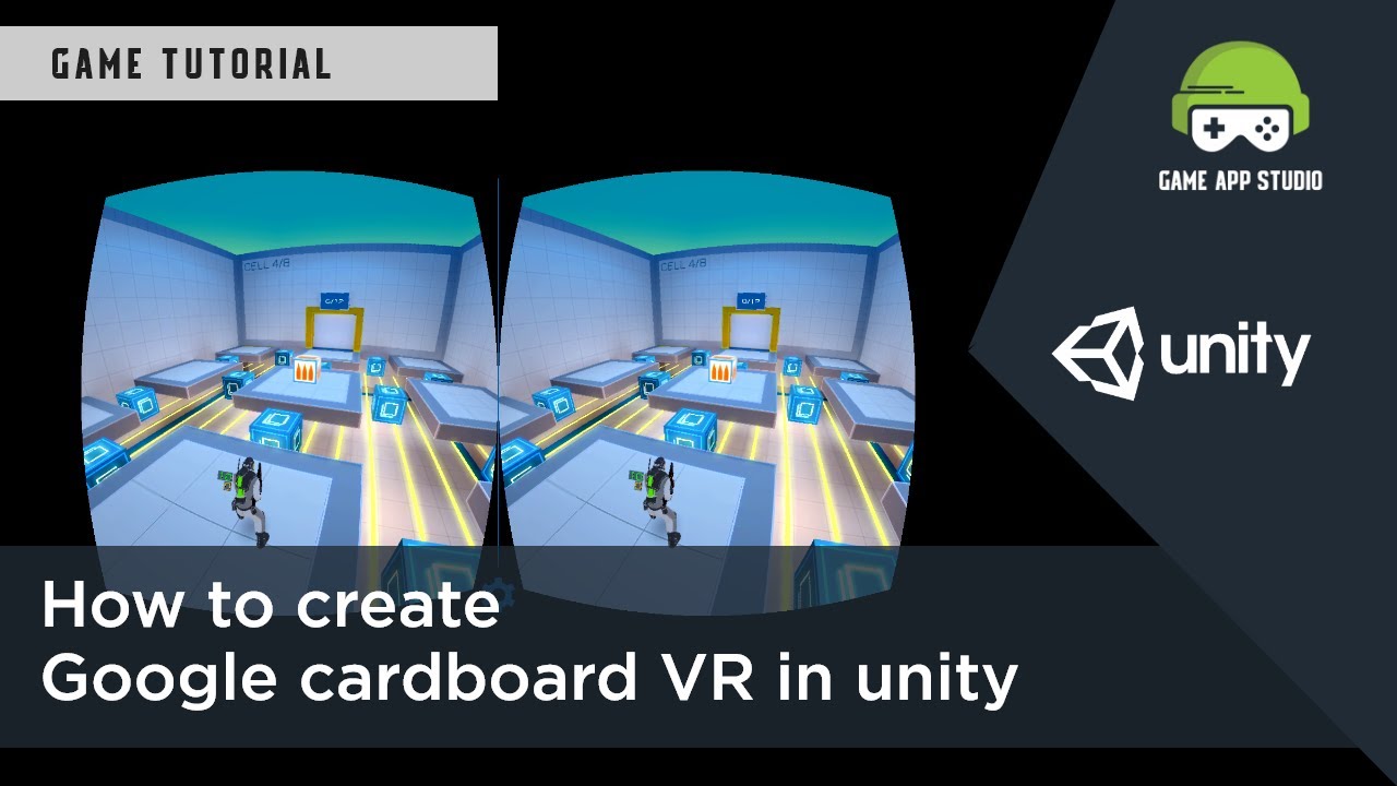 How to create VR in Unity | Unity Tutorials | Game App Studio - YouTube