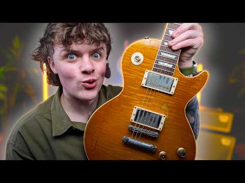 Gibson Fanboy Tries the Original $50,000 Gibson Greeny Replica!!