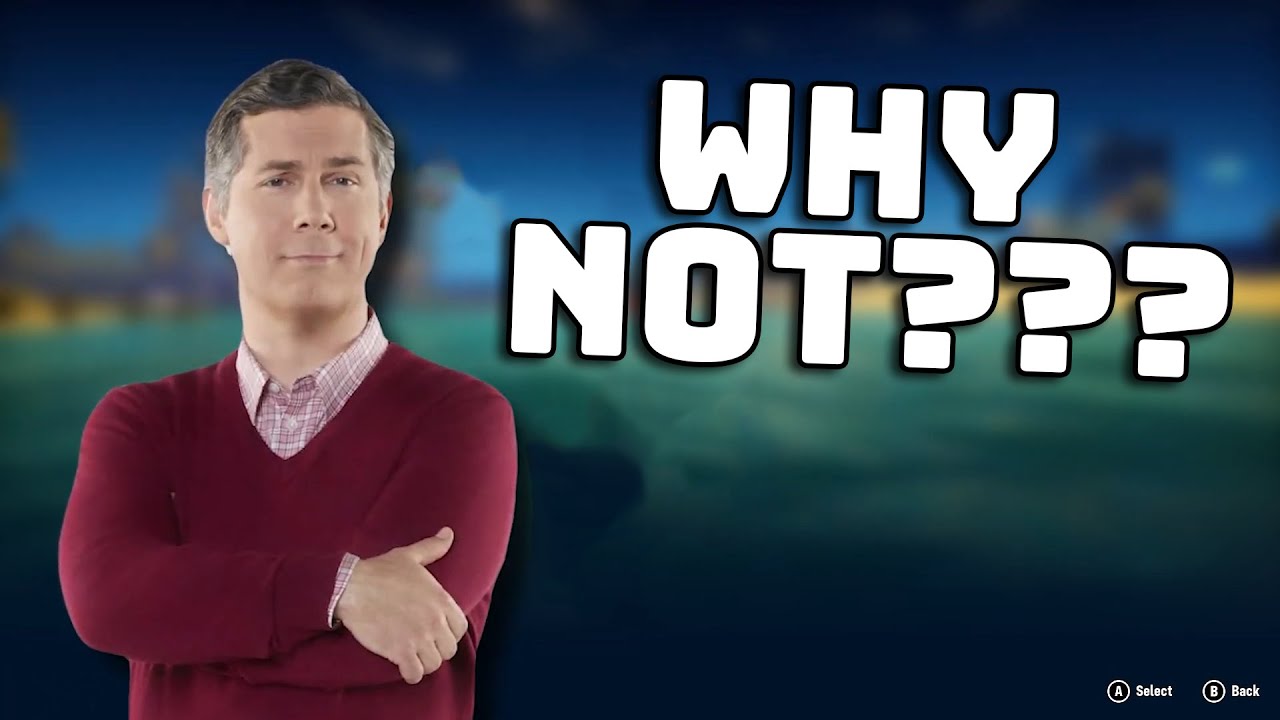 Why is CHRIS PARNELL in this game!?