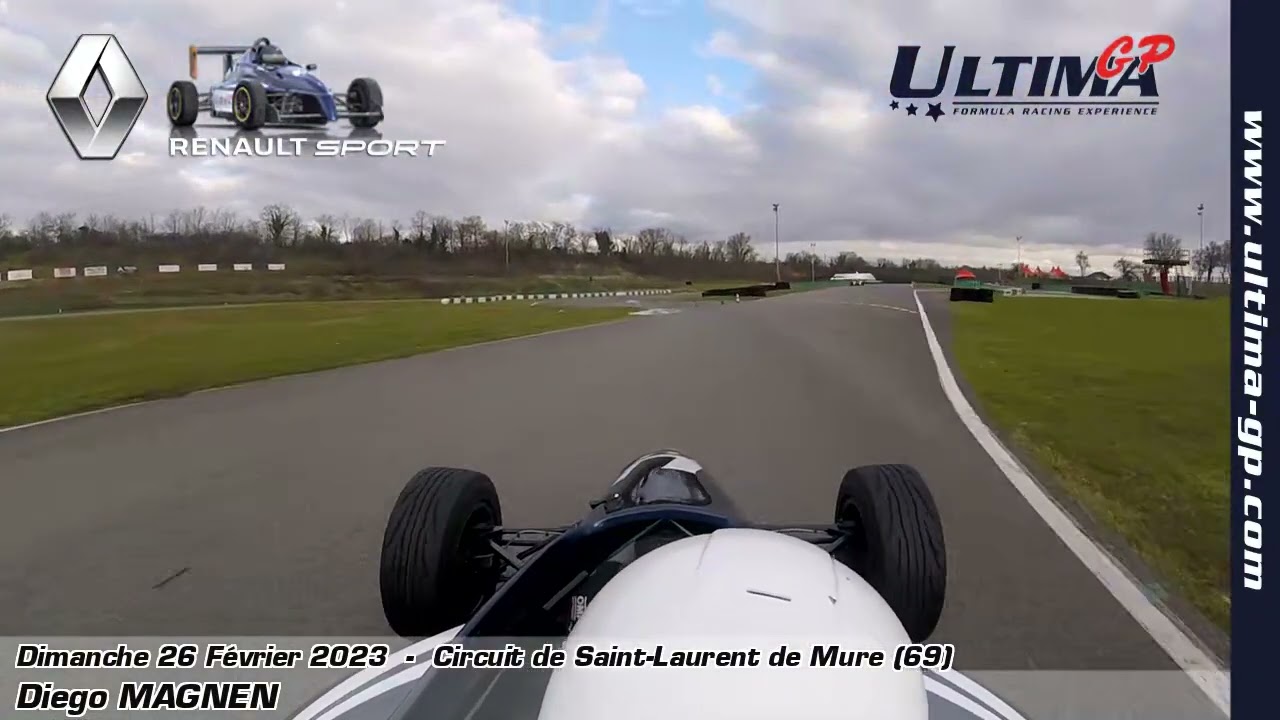 Stage de pilotage à St-Laurent de Mure en Formule Renault 2023